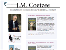 Tablet Screenshot of jmcoetzee.nl